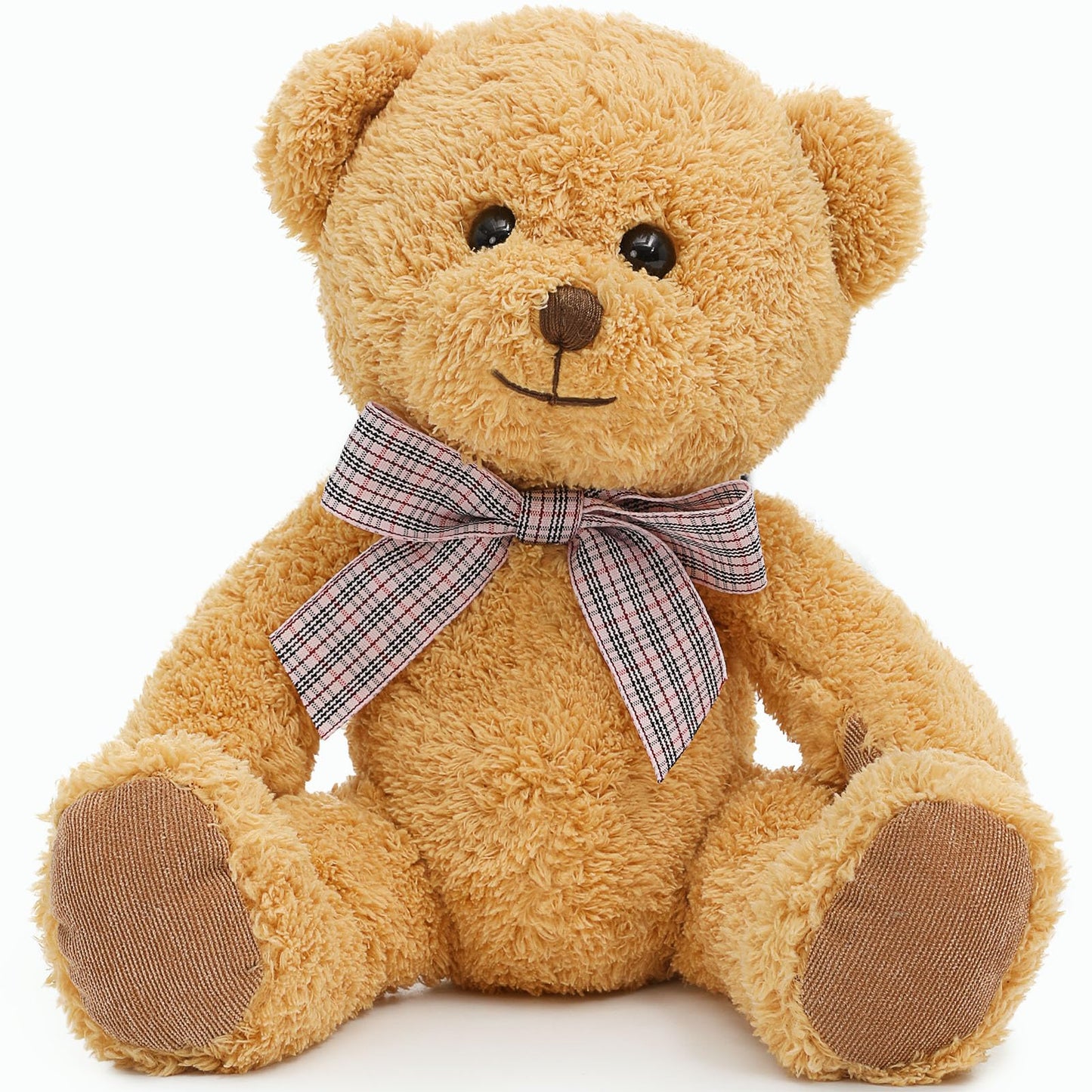Maogolan 13 Inch Stuffed Animals Bulk Soft Teddy Bear Plush Toys Set For Kids Teens Girls - Brown Bear, Floppy Bunnies, Monkey,