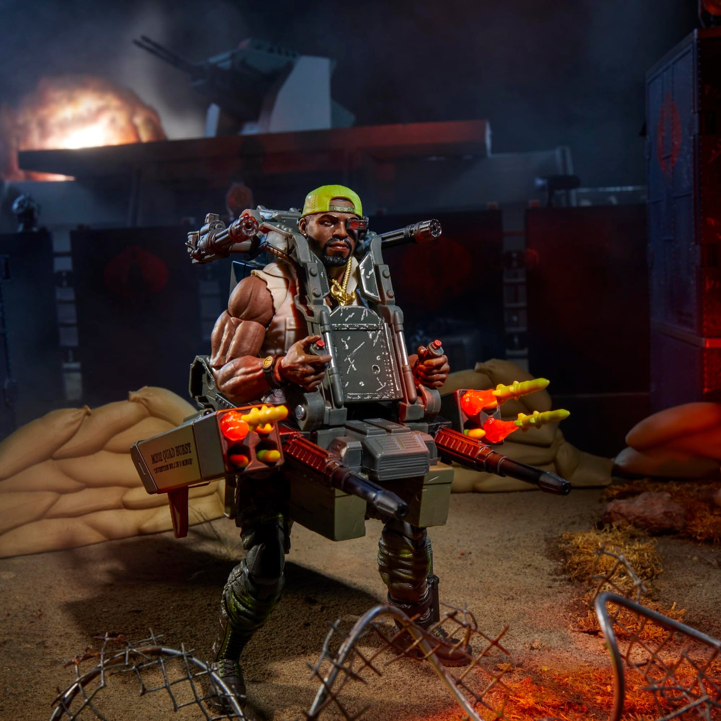 G.I. Joe Classified Series #150 Heavy Duty with Man-Portable Heavy System Collectible Deluxe 6 Inch Action Figure Set with 30 Accessories