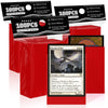 Red Matte Card Sleeves For Mtg, 300 Pieces Perfect Fit Standard Card Sleeves For Trading Card Sports Cards Baseball Cards Tcg Ma