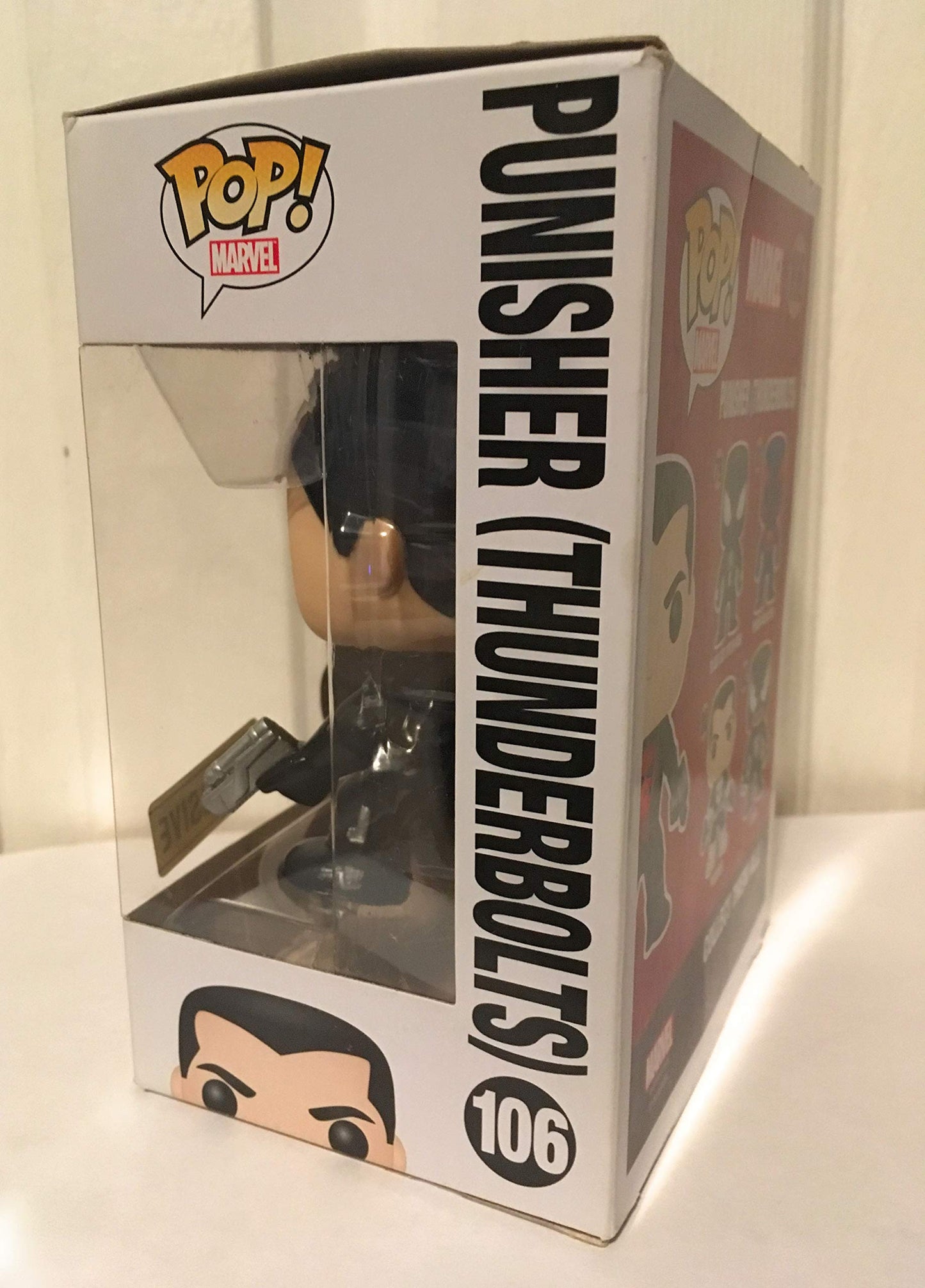 Funko Thunderbolts Punisher Pop! Marvel Punisher Exclusive Vinyl Bobble Head #106