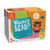 Peaceable Kingdom Where's Bear? Stacking Block Game, Wood, Medium, Multicolor for 2 Year Olds