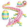 Shylizard 3D Printed Dragon Eggs With Dragon Inside,Articulated Toys,Fidget Toy For Adults Kids,Prefilled Toys For Easter Hunt,B