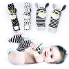 Baby K Foot Finder Socks & Wrist Rattles (Set J) - Newborn Toys For Baby Boy Or Girl - Brain Development Infant Toys - Hand And Foot Rattles Suitable For 0-3, 3-6, 6-12 Months Babies