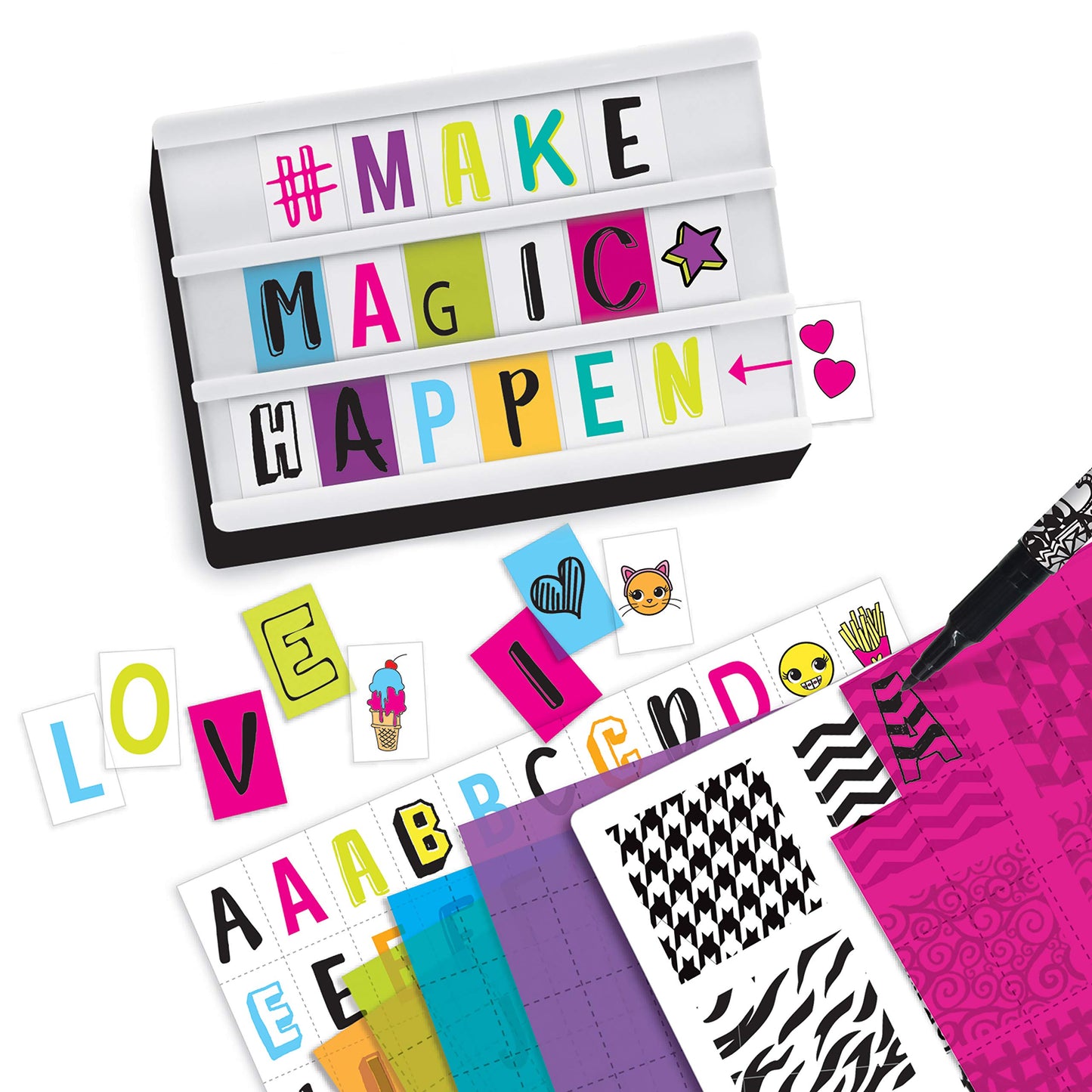 Fashion Angels 12133 Light Box Design Kit, Multi