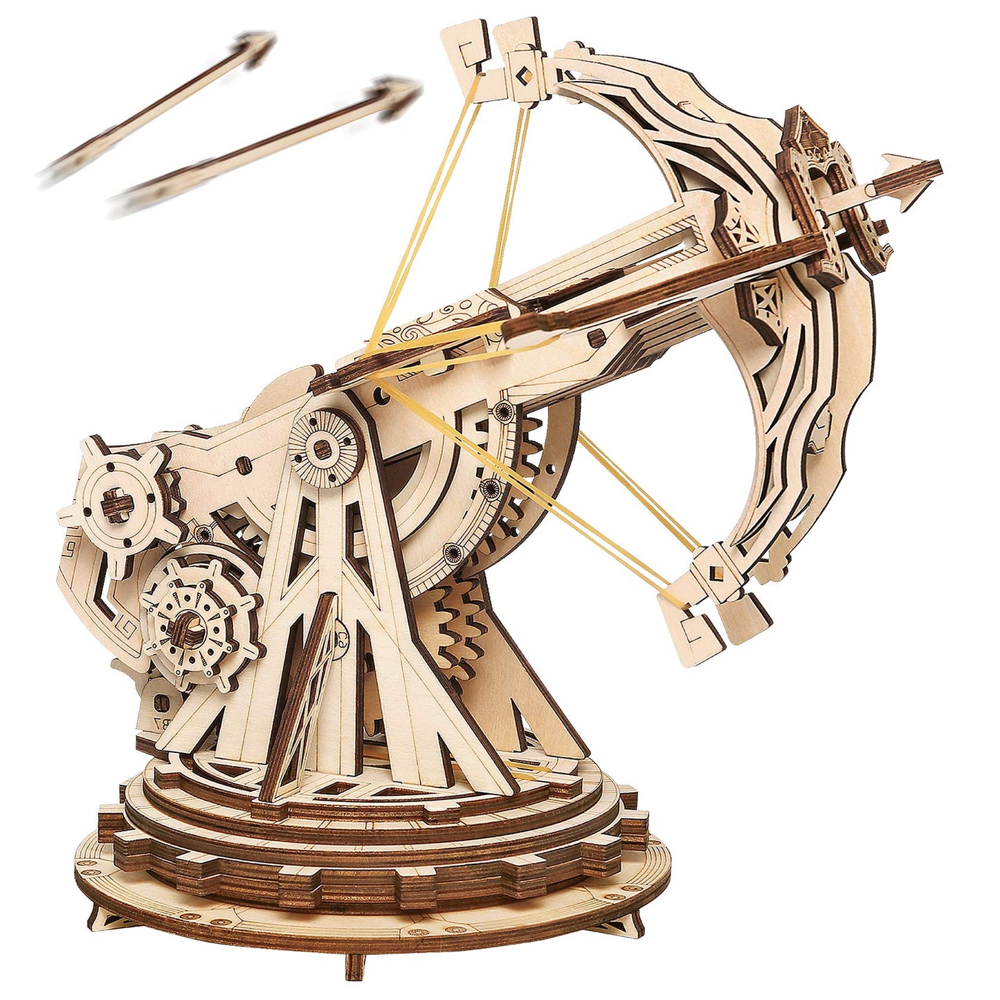 Rowood 3D Puzzles For Adults Teens, Diy Catapult Mechanical Wooden Model Kits To Build, Birthday Christmas Gift Choice