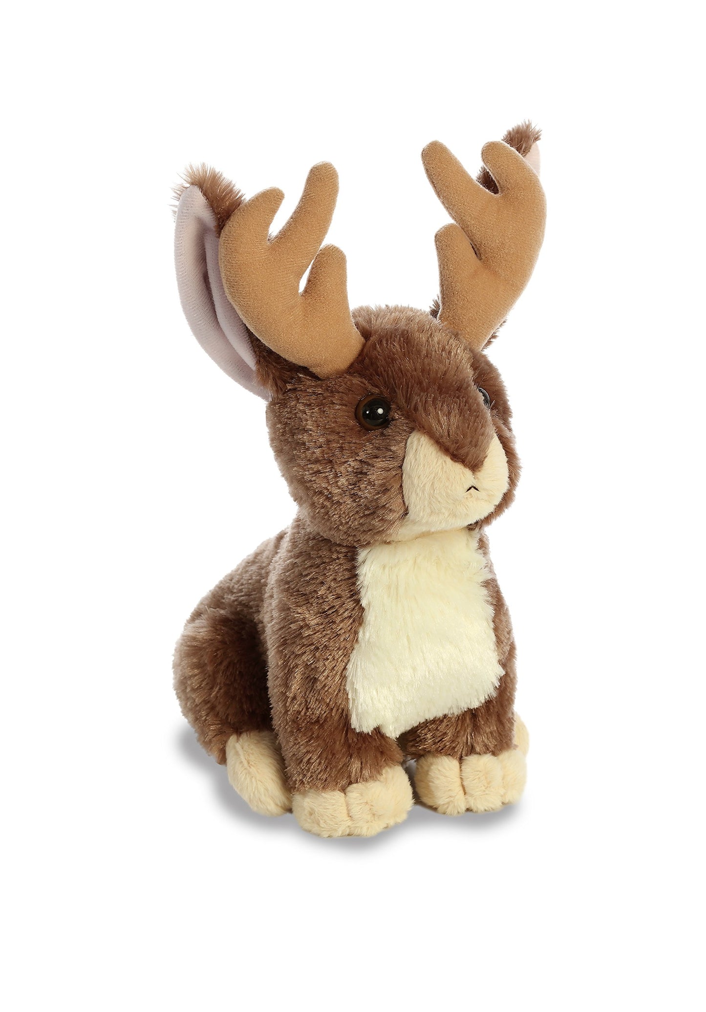 Aurora® Adorable Flopsie™ Jack A Lope Stuffed Animal - Playful Ease - Timeless Companions - Brown 12 Inches