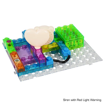 E-Blox Circuit Blox Builder - 115 Projects Circuit Board Building Blocks Toys Set For Kids Ages 8+