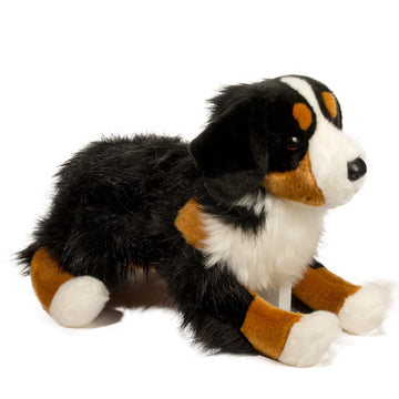 Douglas Bernese Mountain Dog Plush Stuffed Animal, 24" Long, Black/Brown/White, Model 1851, Soft Plush Material