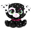Gund P.Lushes Designer Fashion Pets Dottie Woofington Premium Dog Stuffed Animal Soft Plush With Glitter Sparkle, Black And Whit