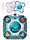 Kidzlane Light Up Dj Dance Mat For Kids - Bluetooth & Aux Compatible - 3 Fun Arcade Games With 5 Difficulty Levels - Detachable Discoball & Fairytail - Adjustable Volume - Ages 6+