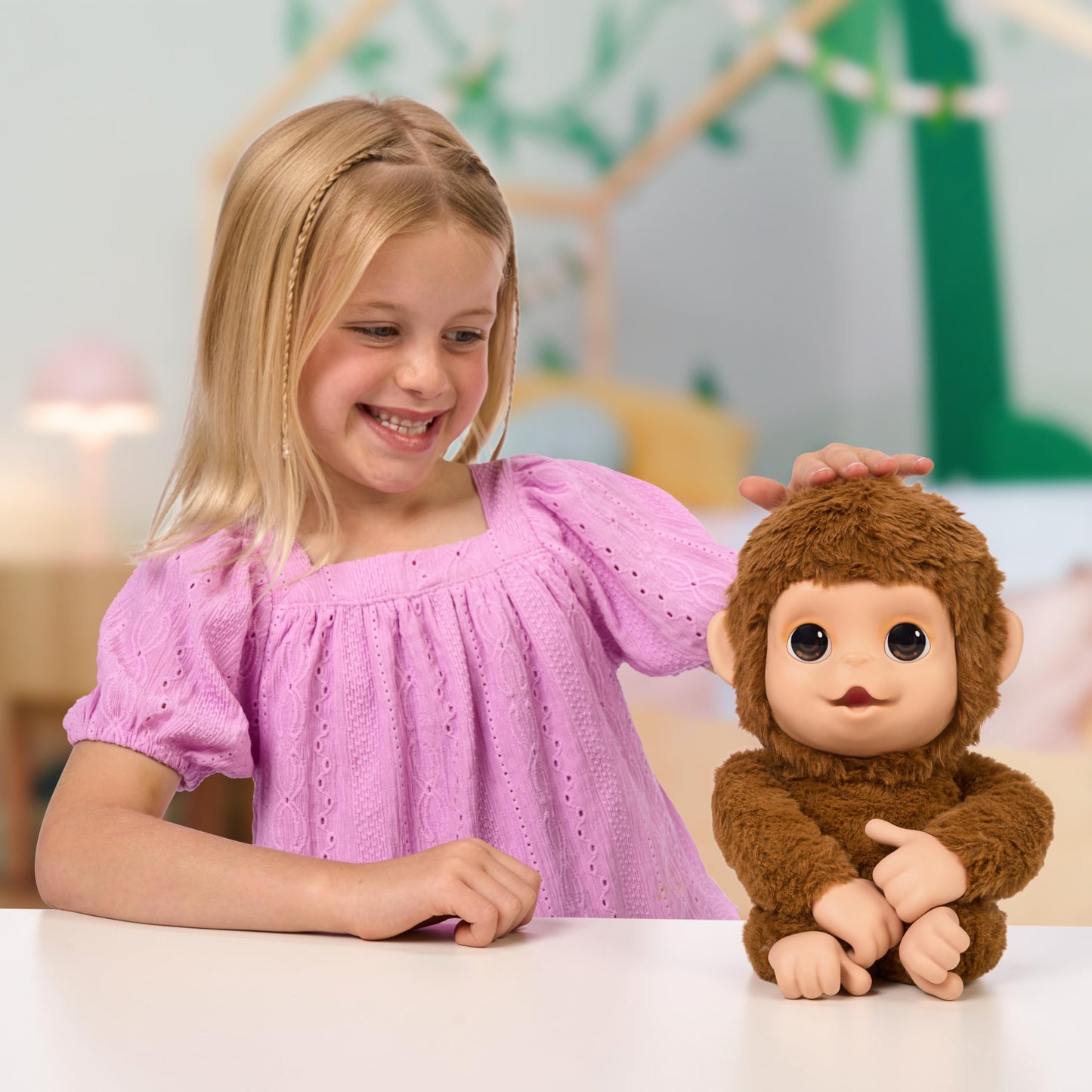 Little Live Pets My Baby Monkey - Adorable Pet Monkey With Over 50 Sounds & Reactions. Expressive Moving Mouth. Mango Sucks His