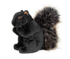 Bearington Acorn Black Plush Squirrel Stuffed Animal, 7" Size, Copper Material, Model 241520, Adorable Acorn Black Color
