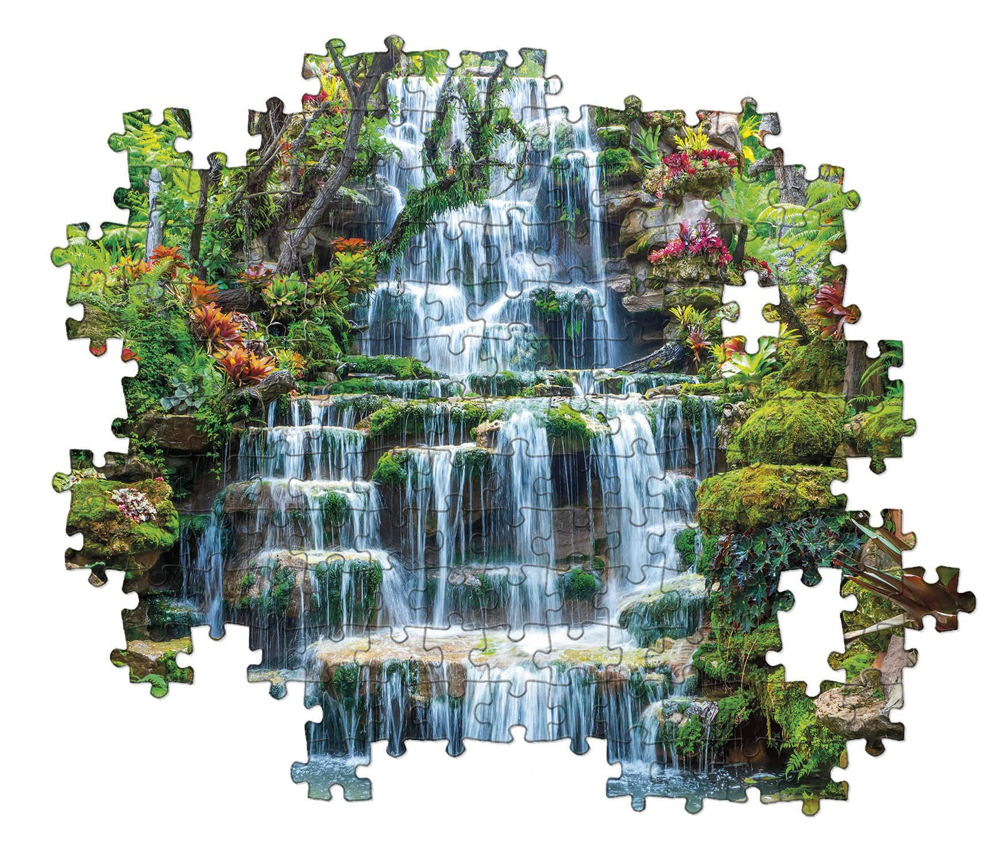 Clementoni 35117 Peace Flow 500 Pieces, Made In Italy, Jigsaw Puzzle For Adults, Multicolor, Medium