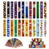 Halloween Slap Bracelet For Kids,48Pcs Halloween Party Favors, Halloween Decorations Gifts Bracelet Decorations Outdoor, Hallowe