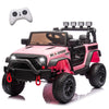 Okybaby 24V Kids Ride On Jeep Car, 400W Motor Ride On Toys W/Parents Remote Control, Electric Cars For Kids With 4-Wheel Suspens