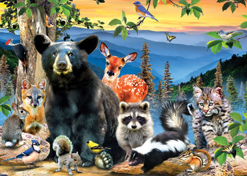 MasterPieces 500 Pieces Jigsaw Puzzle for mature-themeds Family Or Youth - Great Smoky Mountains National Park- 15x21