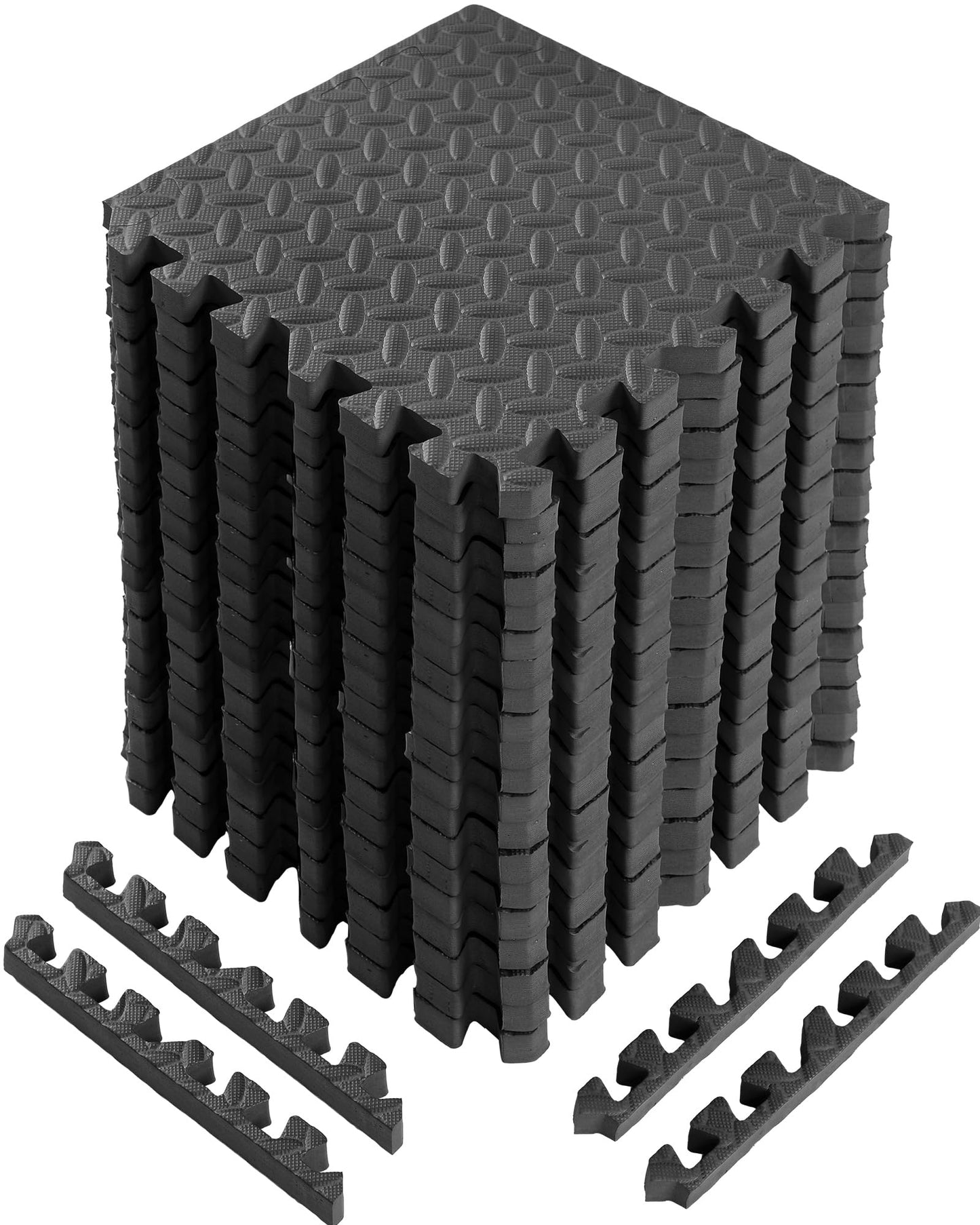 Arrowbash 20 Tiles 12X12X1 Inch Eva Thick Interlocking Foam Floor Tiles Puzzle Exercise Mat Foam Mats For Pets Boys Girls Classr