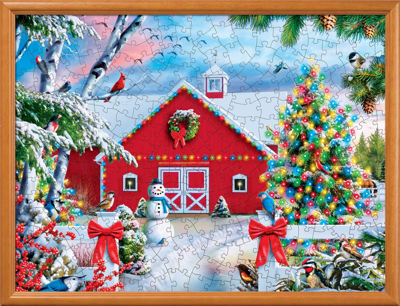 Masterpieces 300 Piece Ez Grip Jigsaw Puzzle - Country Christmas - 18'X24'