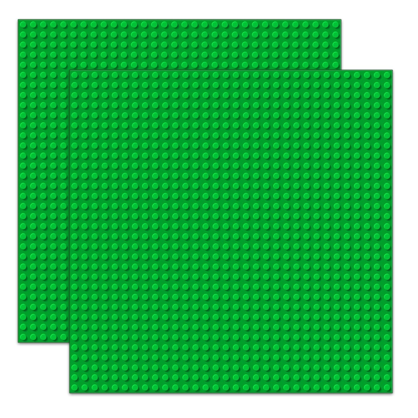 2 Pack Classic Baseplates Building Board For Building Bricks, Compatible With Lego, Platforms Base Building Sheet For Table Buil