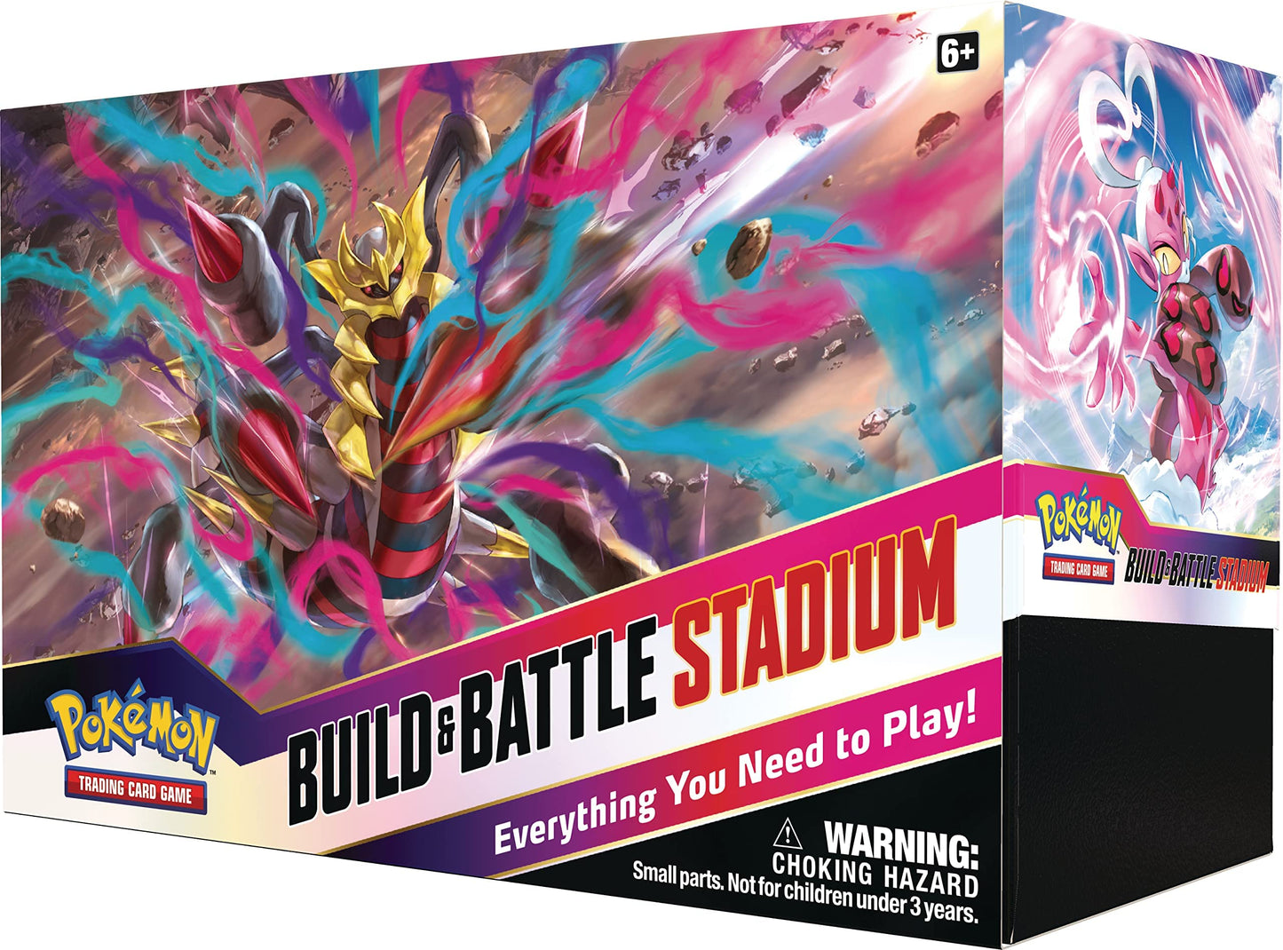 Pokemon TCG Sword & Shield Lost Origin Build & Battle Stadium - Multi Color, Model 182-85072, Paper Material