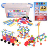 STEM Master Educational Building Blocks Kit, 176 Pieces, Multicolor - Perfect Easter Basket Stuffers for Kids Ages 4-8