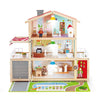 Hape Doll Family Mansion| Award Winning 10 Bedroom Doll House, Wooden Play Mansion With Accessories For Ages 3+ Years