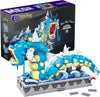 MEGA Pok?mon Building Toys Set Motion Gyarados with 2186 Pieces Moving Mouth and Tail for Kids or mature-themed Collectible
