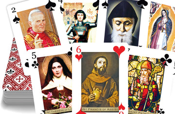 Holy Playing Cards: Saints Edition | Premium Card Deck Featuring The Saints
