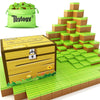 Magnetic Blocks-Build Mine Magnet World Grass Edition, Magnetic Toys For Boys & Girls Age 3-4 4-5 6-8, Stem Montessori Sensory Toys For Toddlers Gifts For 3+ Years Old Girls Boys