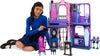 Monster High Boo-Tique Hotel Doll House, Foldable Playset With Spooky Surprises In Every Room And 13+ Pieces Including Furniture