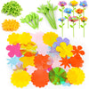 DIY Fabric Flower Bouquets Toys Accessories - Flowers Market Toy Accessories - Arts & Crafts Toy Accessory Craft Kit for Girls A