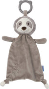 Spin Master Baby GUND Sloth Teether Lovey Plush Security Blanket, Gray, Model 6054287, Soft Polyester Material