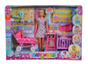 Simba Toys Steffi Love Baby World Set - Kindergarten Teacher Doll with Baby, Cot, Stroller, High Chair, Ages 3+, Multi Color