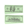 Learning Advantage One Hundred Dollar Play Bills - Set Of 50 $100 Paper Bills - Designed And Sized Like Real Us Currency - Teach