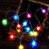 Wettarn 20 ft LED Dice String Lights Dice Lights LED Dice Light up Dice Indoor String Lights Bedroom Extendable for Indoor, Outd