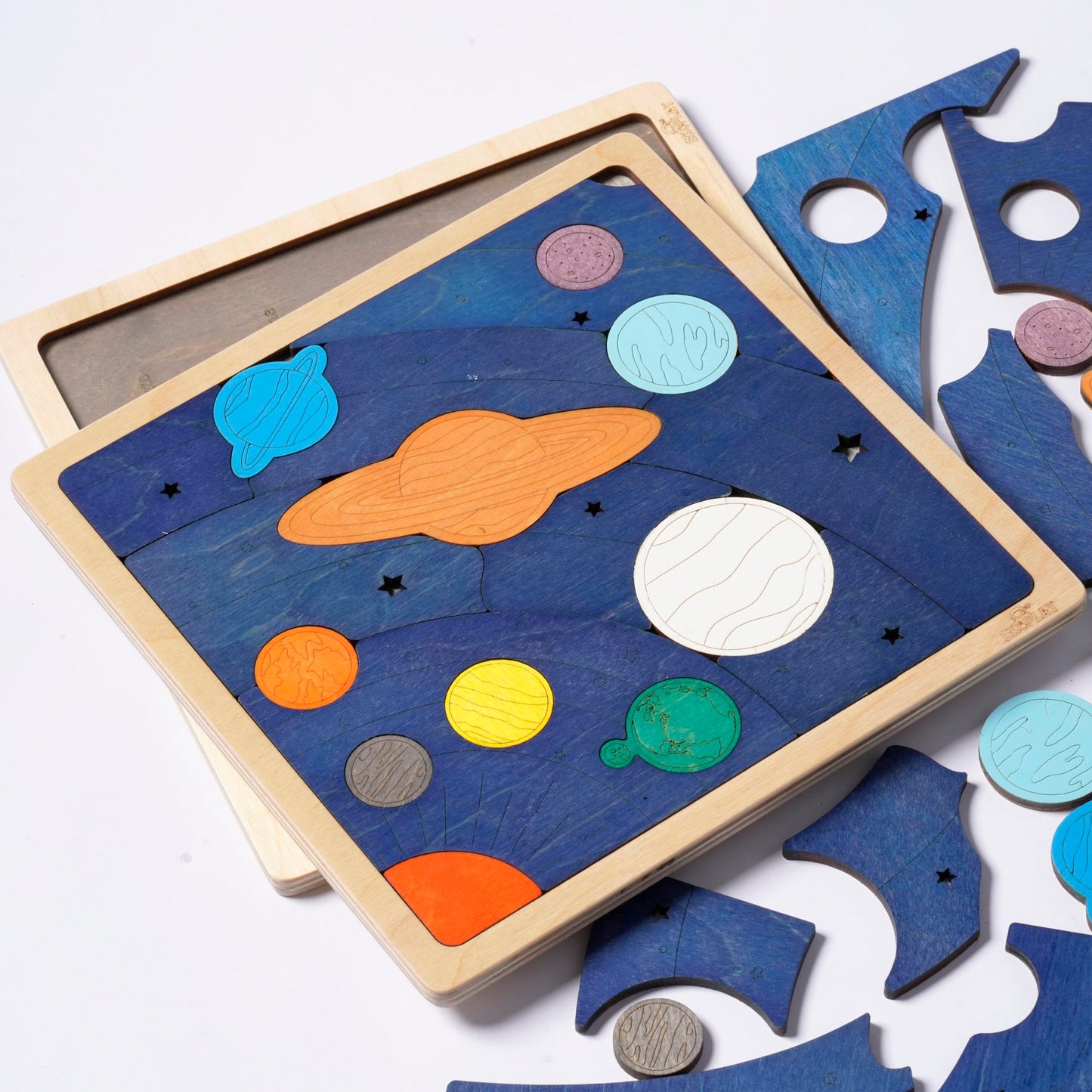 Solar System And Planets Puzzle For Kids | 18 Piece Jigsaw Puzzle For Kids | Learning Educational Toy And Gift For Boys Girls Ages 3+ Years