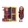 Rainbow High Mila Berrymore- Burgundy Red Fashion Doll. 2 Designer Outfits To Mix & Match With Accessories, Great Gift For Kids 6-12 Years Old And Collectors-Multicolor