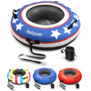 GoSports 44 in Heavy-Duty River Tube with enhanced Canvas Cover - Commercial Grade River Tube - Choose Your Style