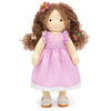 Blissfulpixie Handmade Waldorf Doll- Amy 12'', Soft Girl Rag Doll With Cute Stuffed Plush, Ideal First Doll For Babies & Toddler