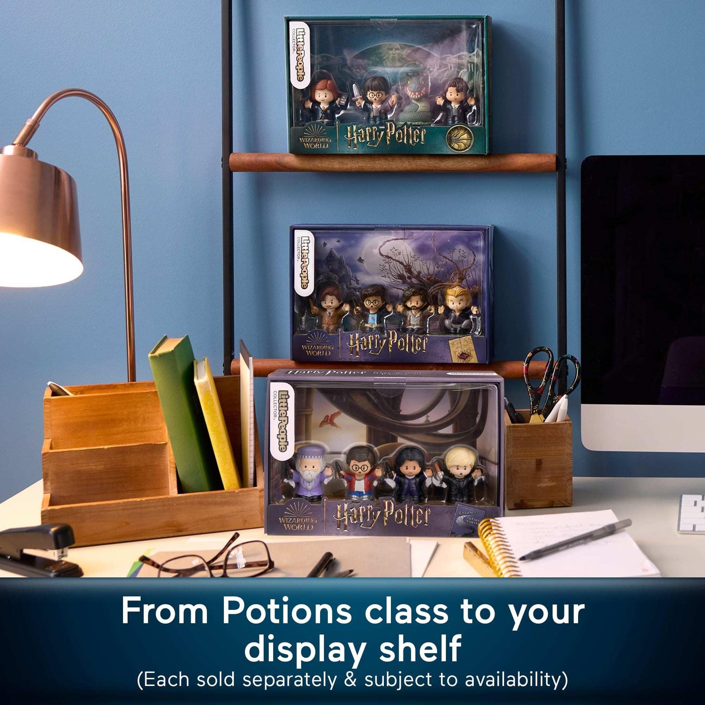 Little People Collector Harry Potter and The Half-Blood Prince Special Edition Set for Adults & Fans, 4 Figures in a Display Box