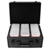 Ouutmee Graded Card Case - Aluminum Alloy Graded Card Storage Box Compatible With 100 Card Slabs - The Sports Trading Card Case