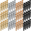 120 Pieces Metal Cribbage Pegs Crib Board Pegs 4 Colors Crib Pegs Fit 1/8 Holes With Drawstring Storage Pouch Tapered Design For Family And Friend Cribbage Traditional Board Game