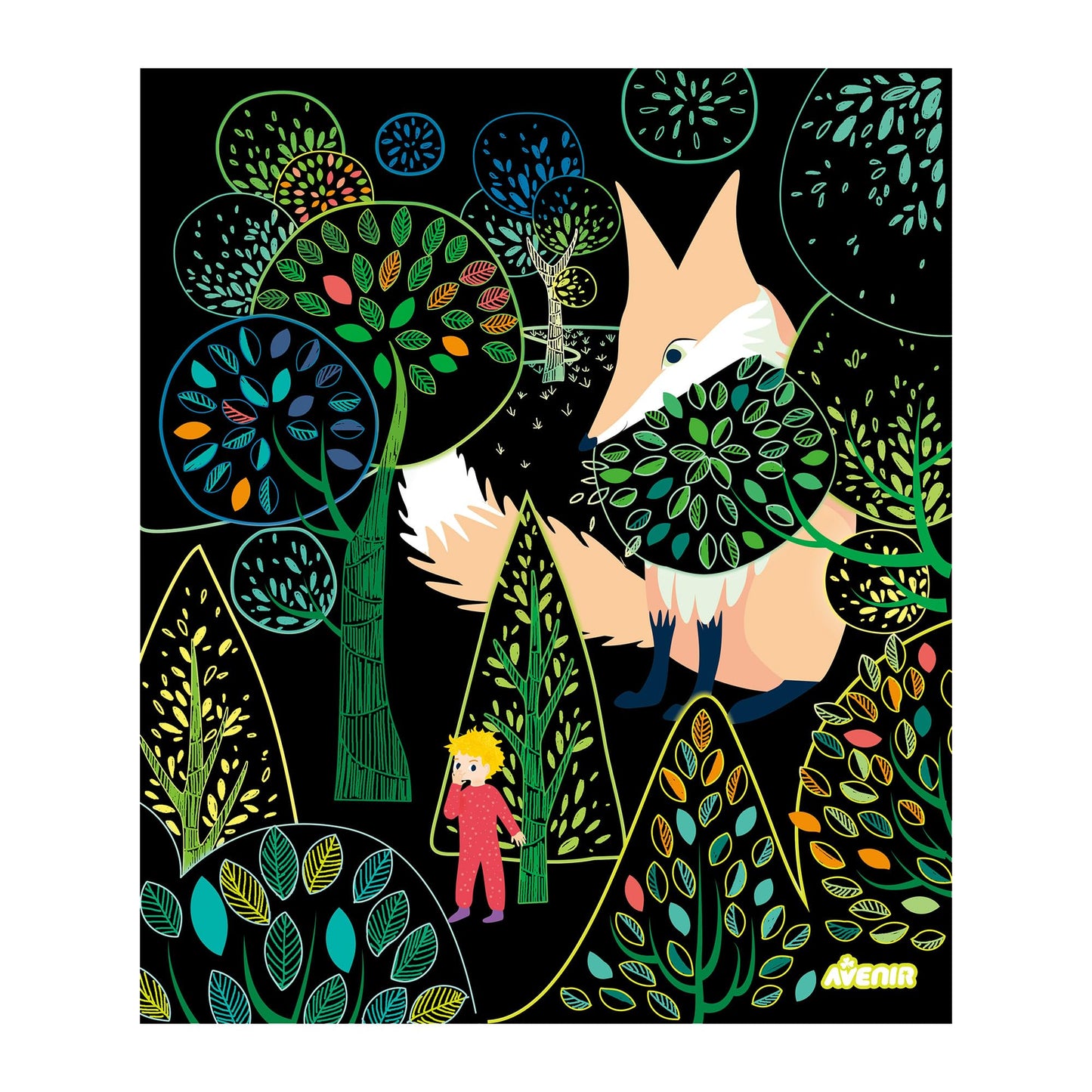 Avenir | Create My Own Scratch Light Box | Create Your own Light Box | Scratch Art for Kids 6+