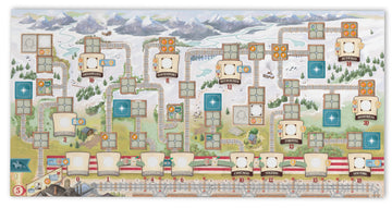 Great Western Trail 2nd Edition Rails to The North Board Game Expansion - New Adventures Await! Strategy Game for Kids & Adults,
