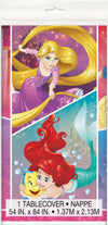 Unique Plastic Disney Princess Table Cover 54 x 84, 1 Ct.