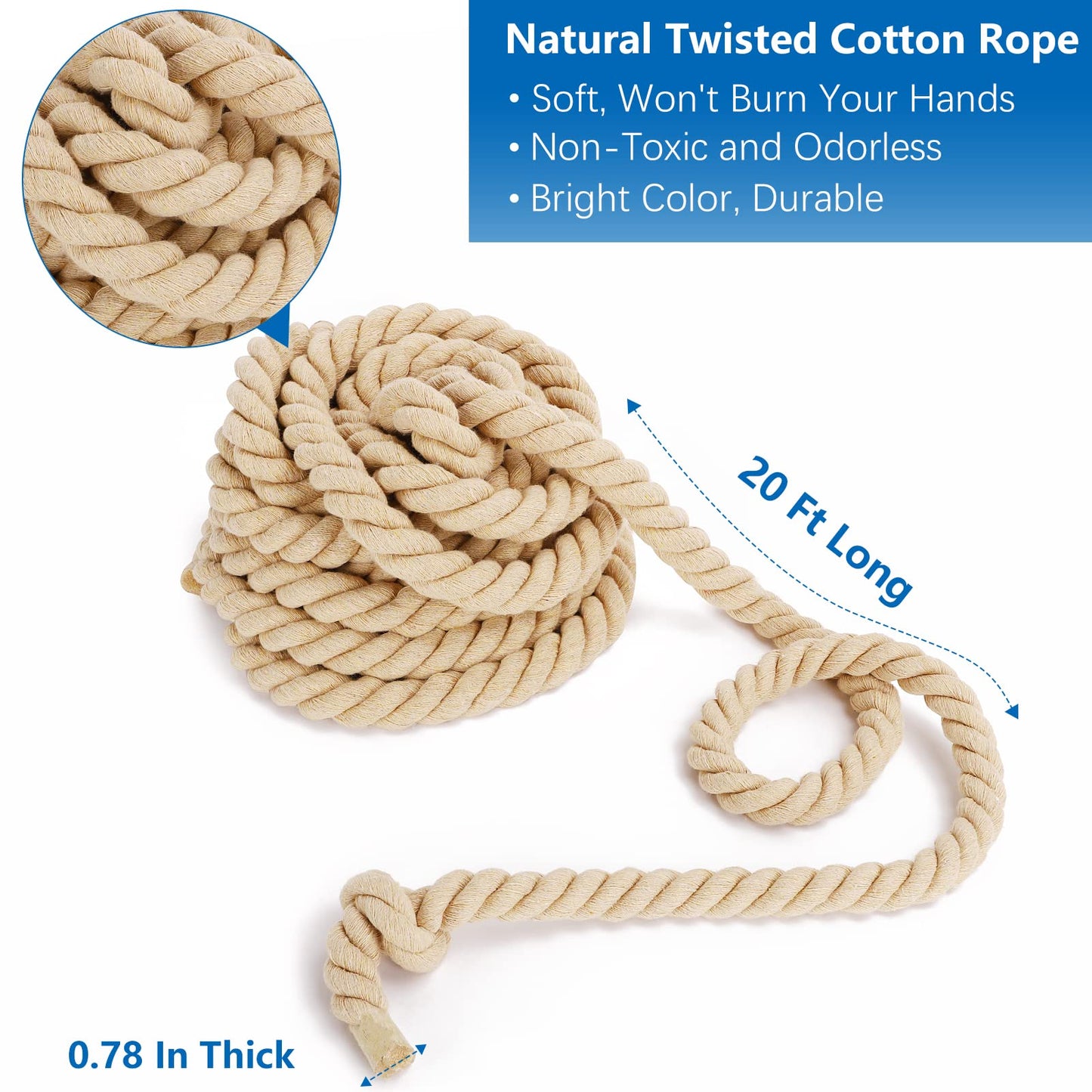 Outdoor Games Tug Of War Rope For Kids And Adults, Field Day Family Reunion Birthday Party Games, Outside Lawn Games, Camping Picnic Carnival Games, Team Building Activities