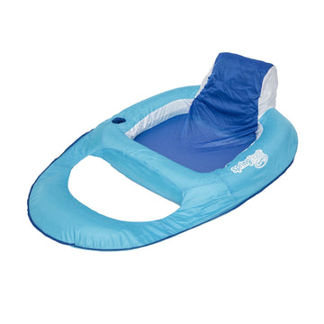SwimWays Spring Float Recliner 13018 - Assorted Colors, Durable Plastic Material, Comfortable Design