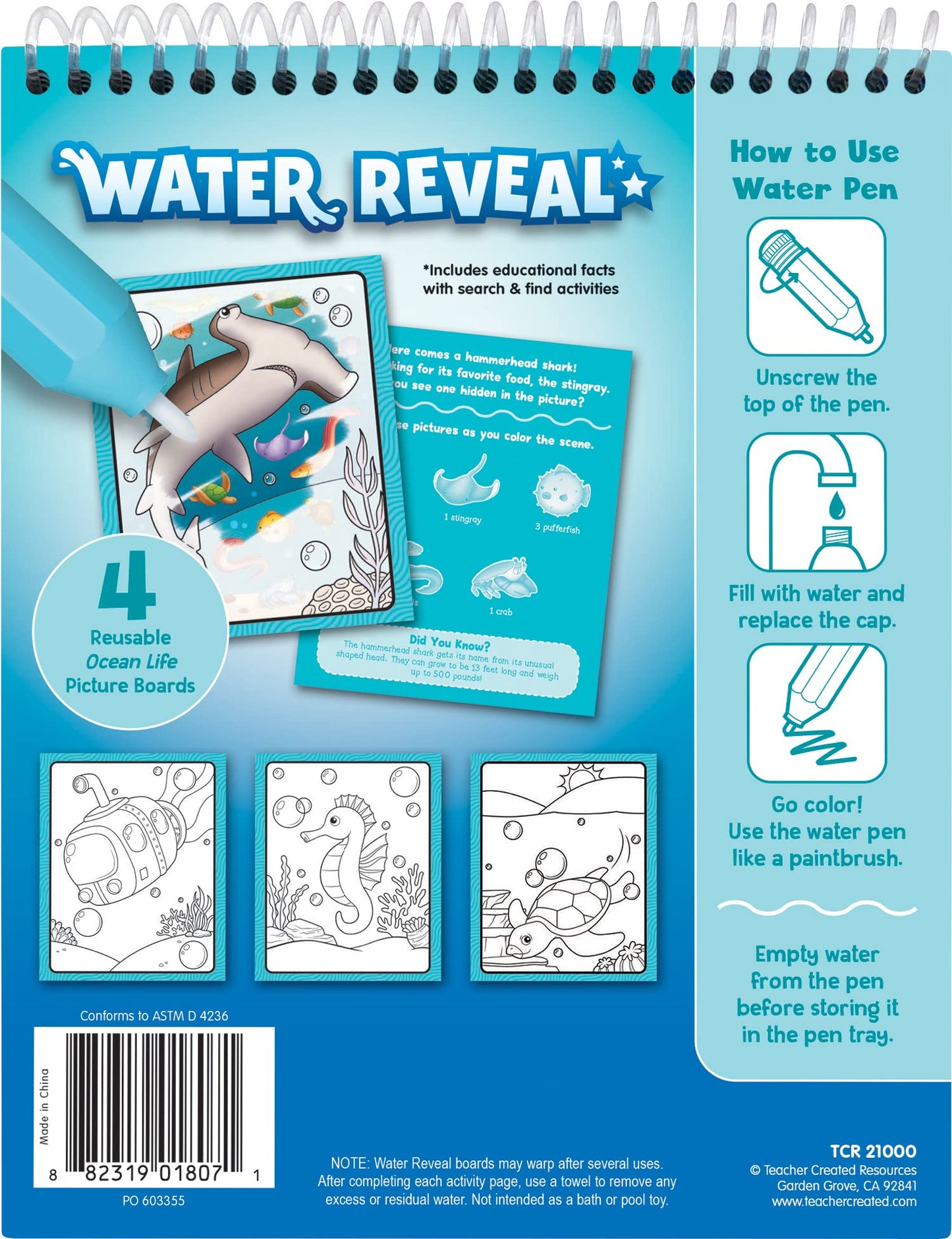 Ocean Life Water Reveal