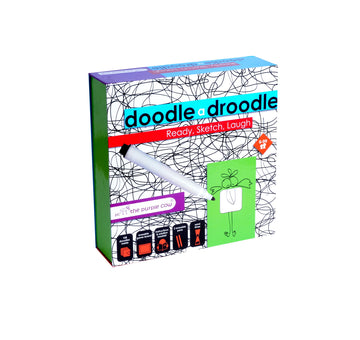 The Purple Cow Doodle Drawing Games - Creative Art Fun for Kids & Adults, Purple Party Activity, Draw Anything!