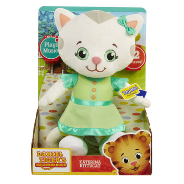 Daniel Tiger'S Neighborhood Friend Katerina Kitty Cat Plush With Sounds